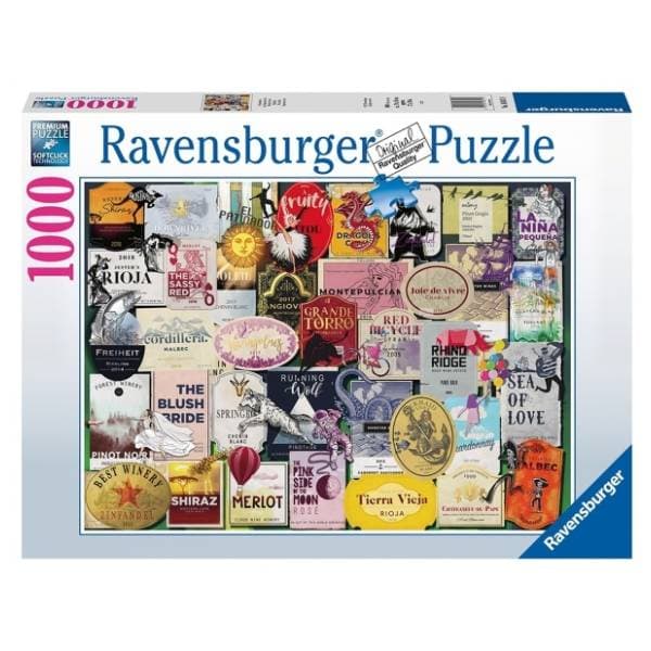 Puzzle Vinske etikete RAVENSBURGER 0
