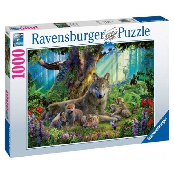 Puzzle Vukovi u šumi RAVENSBURGER 0