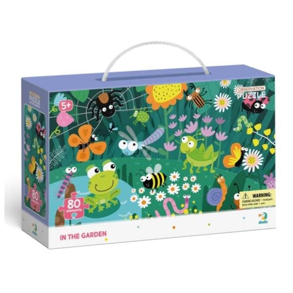 Puzzle Žaba i insekti DODO 0