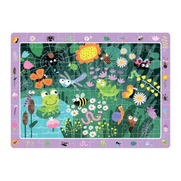 Puzzle Žaba i insekti DODO 1