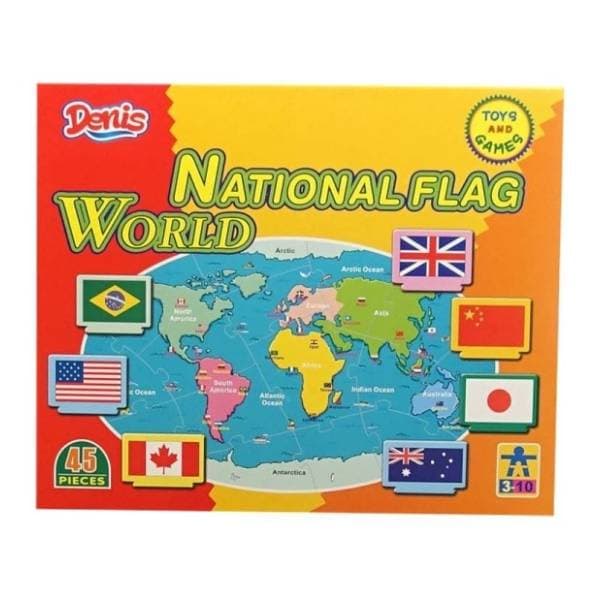 Puzzle Zastave sveta DENIS 0