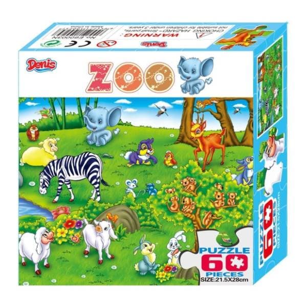 Puzzle Zoološki vrt DENIS 0
