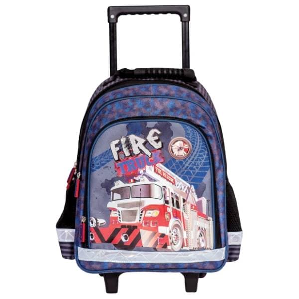Ranac za školu ergonomski S-COOL Trolley fire truck 0