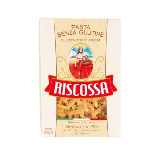RISCOSSA Spiralli testenina bez glutena 340g 0