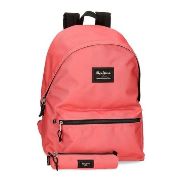 Set ranac i pernica PEPE JEANS Aris koralni 0
