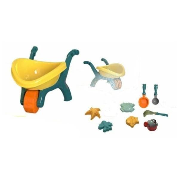 Set za plažu kolica sa modlama i grabuljicama 59566 0