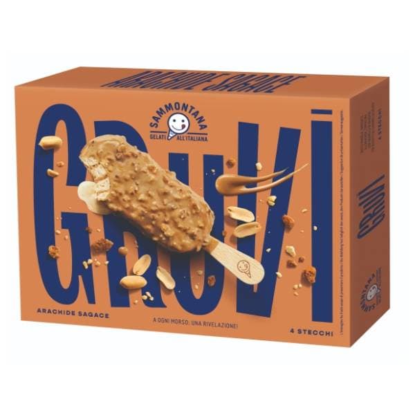 Sladoled GRUVI peanutes 4x60g 0