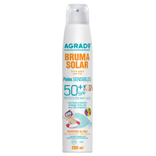 Sprej za sunčanje AGRADO Dry mist kids vodootporni SPF50 200ml 0