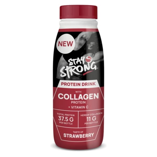 STAY STRONG proteinski kolagen jagoda 500ml 0