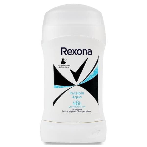 Stik REXONA Invisible aqua 50ml 0