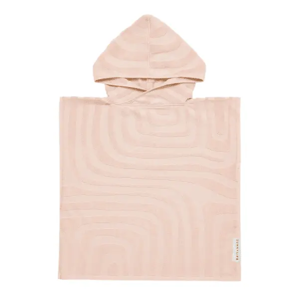 SUNNYLIFE peškir pončo za plažu roze 0