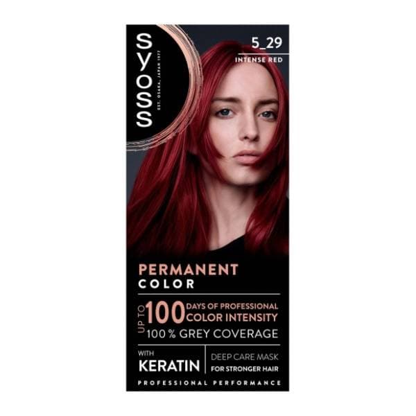 SYOSS Permanent Color farba za kosu 5.29 intense red 0
