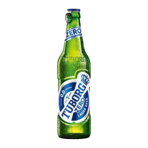 TUBORG pivo staklo 0,0% 330ml 0