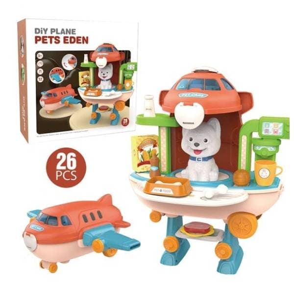 Veterinarski set avion MILLA TOYS 0