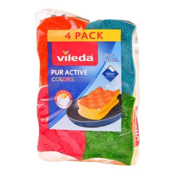 VILEDA puractive colors sunđer 4kom 0