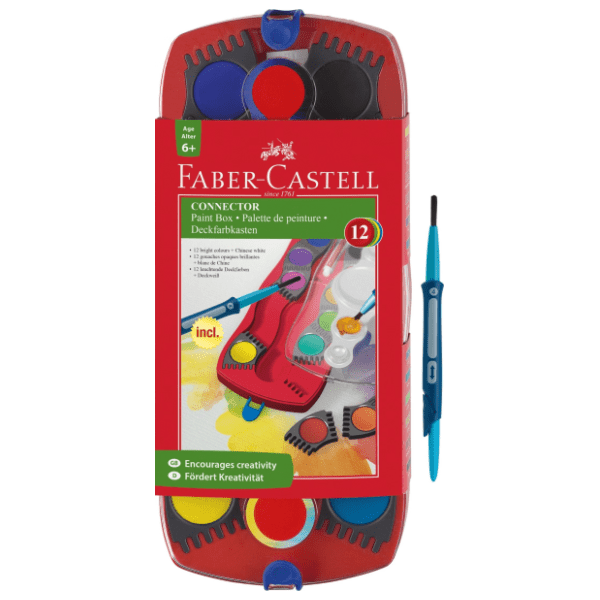 Vodene boje FABER CASTELL connector set 12kom 0
