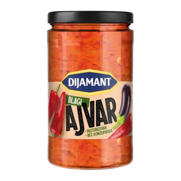 Ajvar DIJAMANT blagi 680g 0