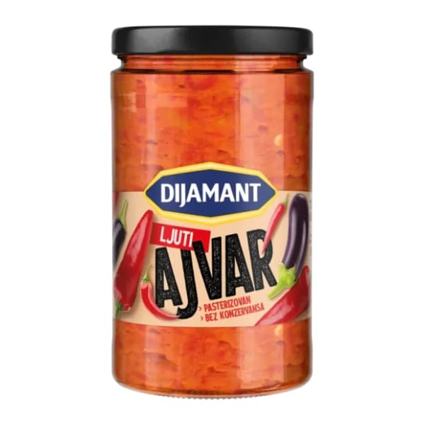 Ajvar DIJAMANT ljuti 680g 0