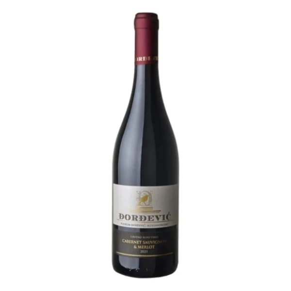 Crno vino ĐORĐEVIĆ Merlot Cabernet 0,75l 0