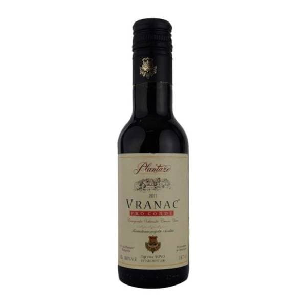 Crno vino PLANTAŽE Vranac Pro corde 0,187l 0