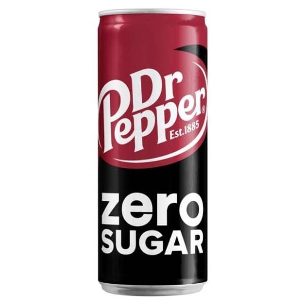 DR. PEPPER zero sugar 330ml 0