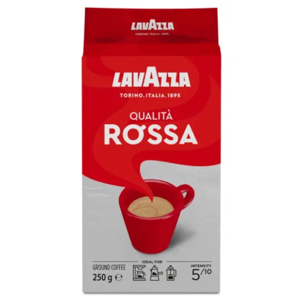Espreso kafa LAVAZZA Qualita Rossa mlevena 250g 0