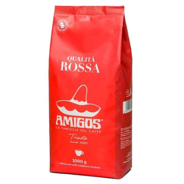 Espresso kafa AMIGOS Qualita Rossa u zrnu 1kg 0