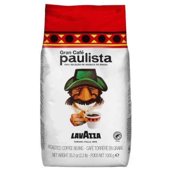 Espresso kafa LAVAZZA Gran Cafe Paulista u zrnu 1kg 0