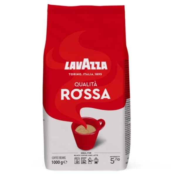 Espresso kafa LAVAZZA Qualita rossa u zrnu 1kg 0