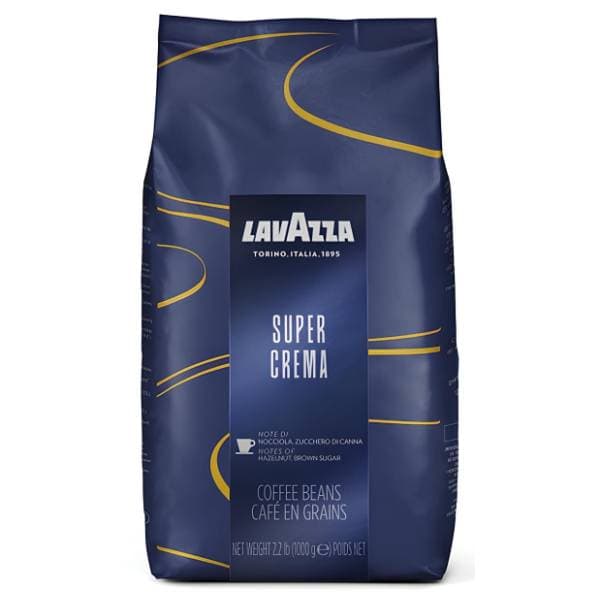 Espresso kafa LAVAZZA Super crema blue u zrnu 1kg 0