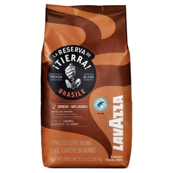 Espresso kafa LAVAZZA Tierra Brasile u zrnu 1kg 0