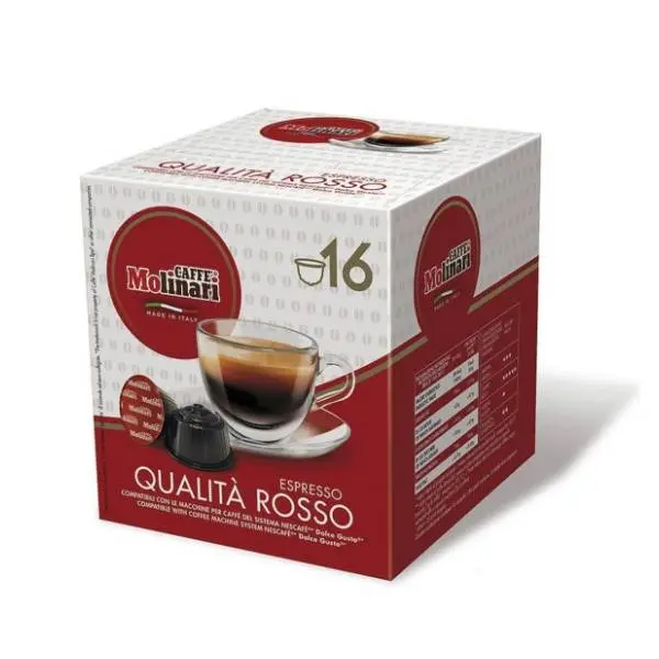Kapsule MOLINARI Qualita Rosso 16kom 0