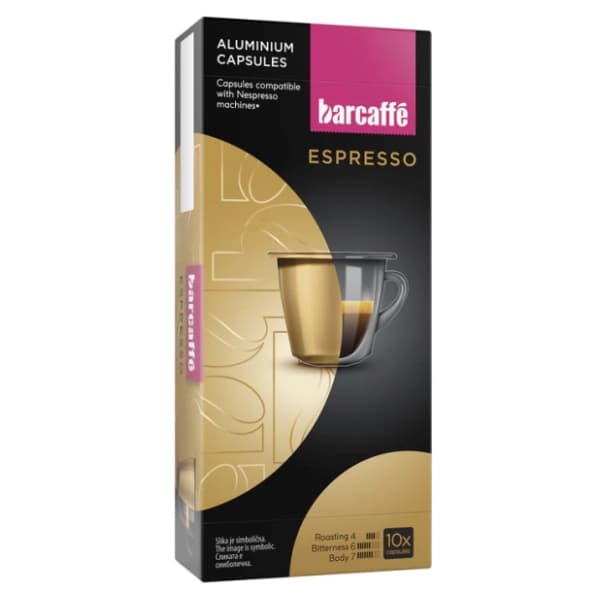 Kapsule PERFETTO Espresso 55g Barcaffe 10kom 0