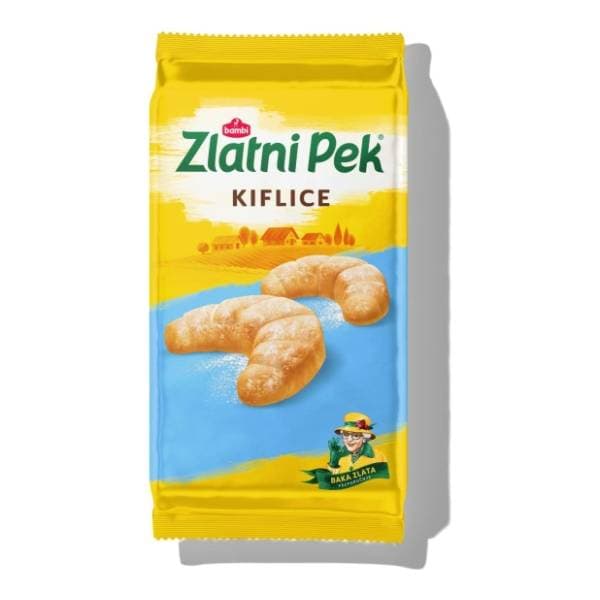 Keks ZLATNI PEK kiflice 172g 0