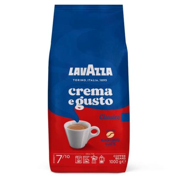 Espresso kafa LAVAZZA Crema e Gusto classico u zrnu 1kg 0