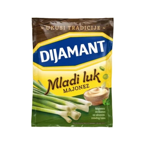 Majonez DIJAMANT mladi luk 95ml 0