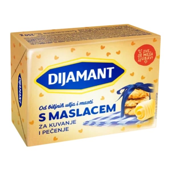 Margarin DIJAMANT s maslacem 250g 0