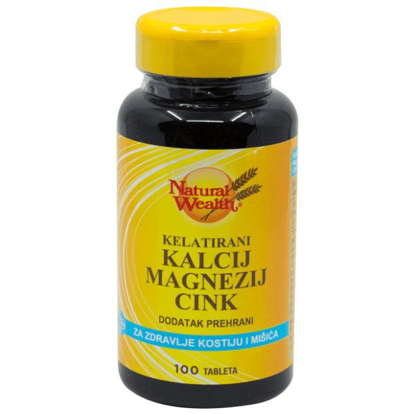 NATURAL WEALTH kalcijum, magnezijum i cink 100koom 0