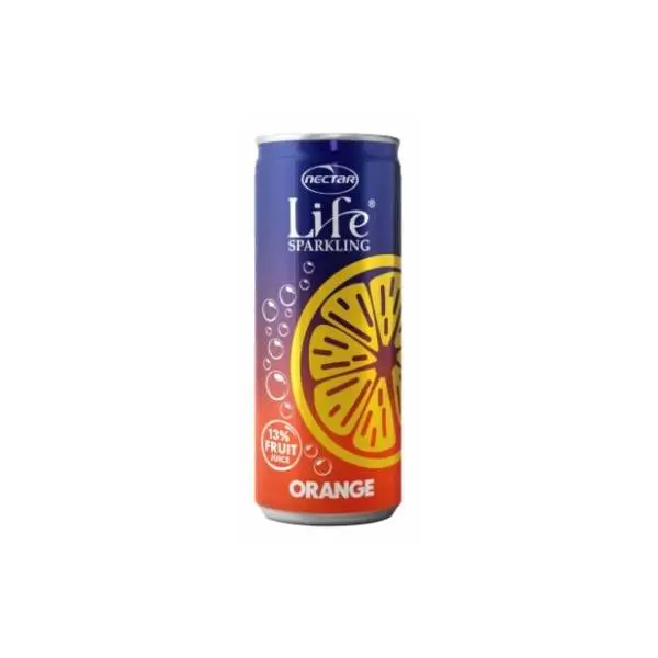NECTAR Life gazirani napitak pomorandža 330ml 0
