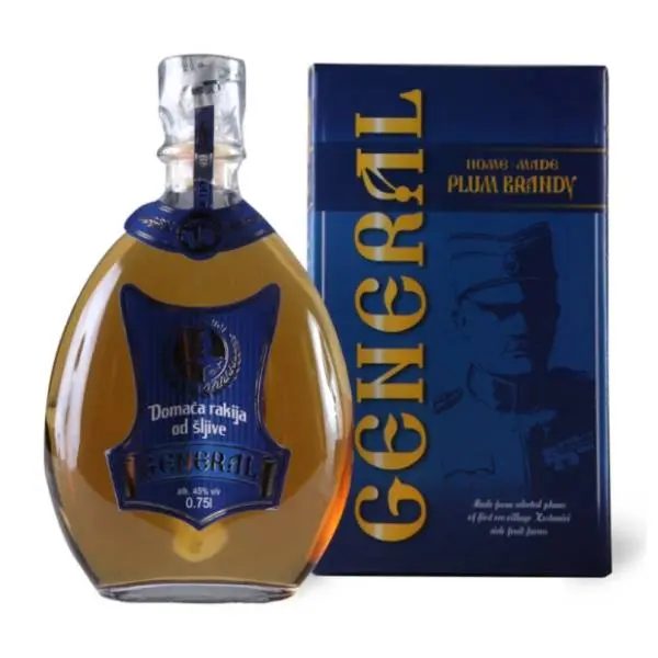 Rakija GENERAL šljiva 0,7l 0
