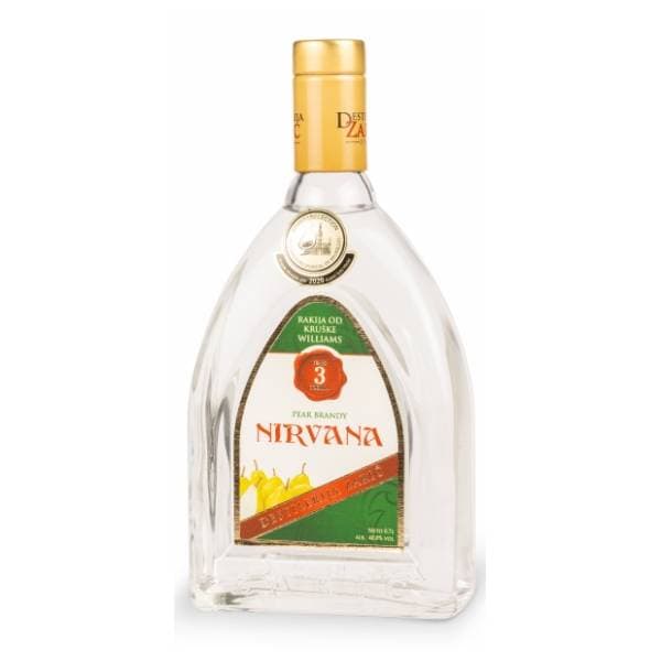 Rakija ZARIĆ Nirvana viljamovka 0,7l 0