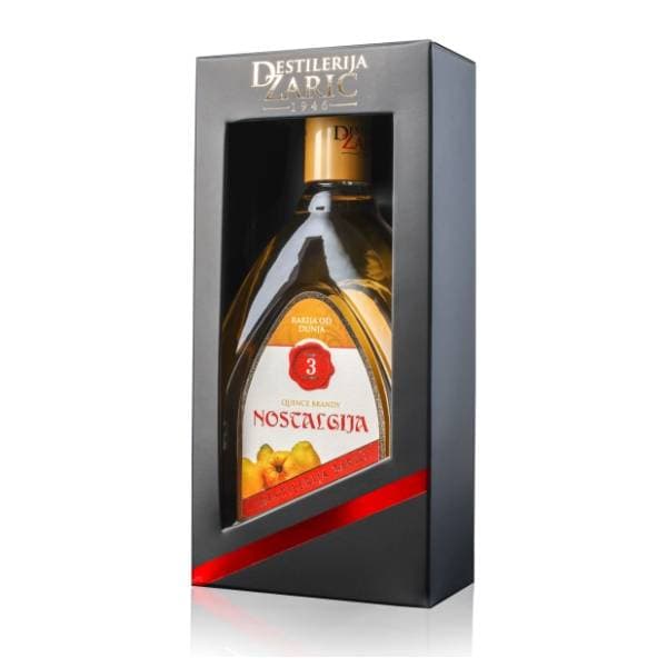Rakija ZARIĆ Nostalgija dunja kutija 0,7l 0