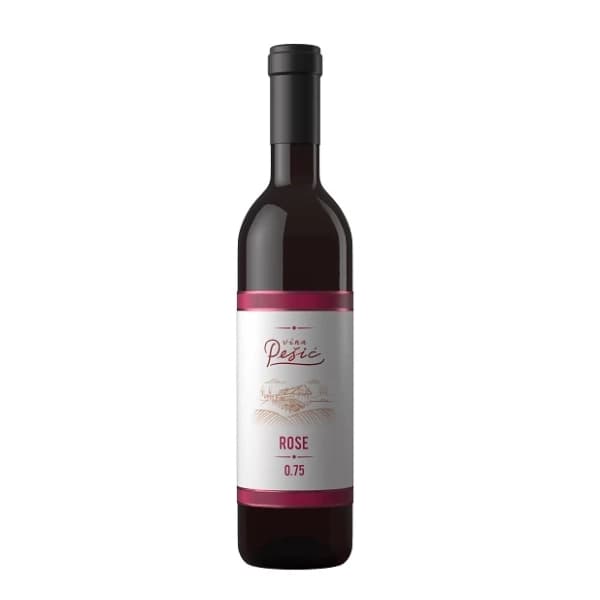 Roze vino PEŠIĆ 0,75l 0