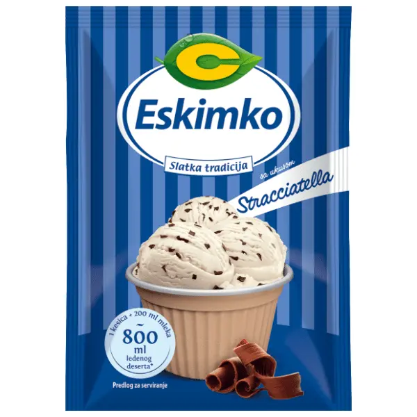 Sladoled ESKIMKO ledeni desert stacciatella 75g 0