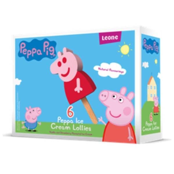 Sladoled LEONE Peppa Pig 6x60ml 0
