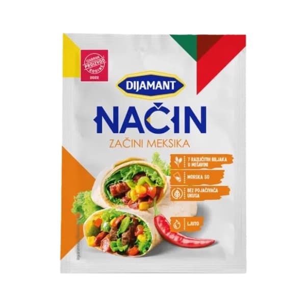 Začin DIJAMAN Način Meksika 25g 0