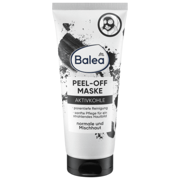 BALEA Peel off maska za lice sa aktivnim ugljem 100ml 0
