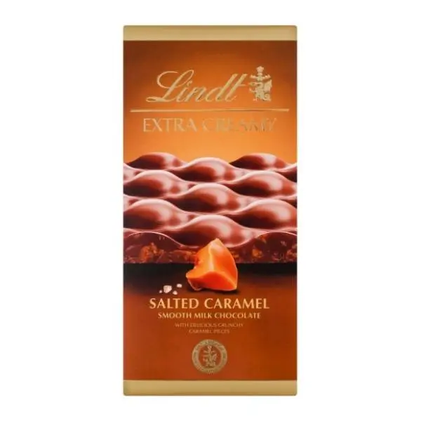 Čokolada LINDT Extra creamy karamel 80g 0