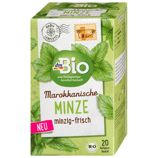 DM BIO čaj od marokanske nane 40g 0