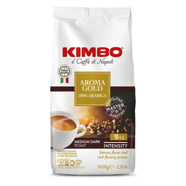Espresso kafa KIMBO Aroma gold u zrnu 1kg 0